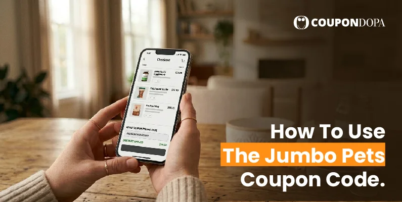 How to use the Jumbo Pets coupon code